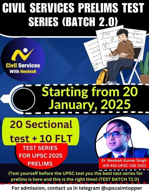 2025 PRELIMS TEST SERIES BATCH 2