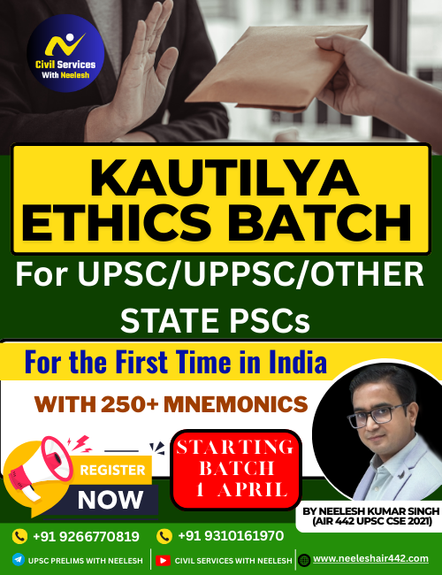 Kautilya Ethics Batch